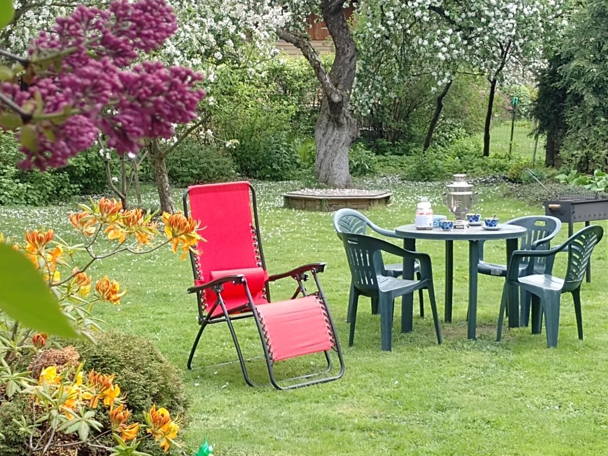 House, Garden & Sauna. Free Parking. Train Stop-200 M. Sea-1 Km. Jūrkalne المظهر الخارجي الصورة